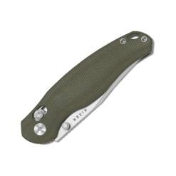 Kizer Phoca CC V3780A1 Folding Knife With Green Micarta Handle
