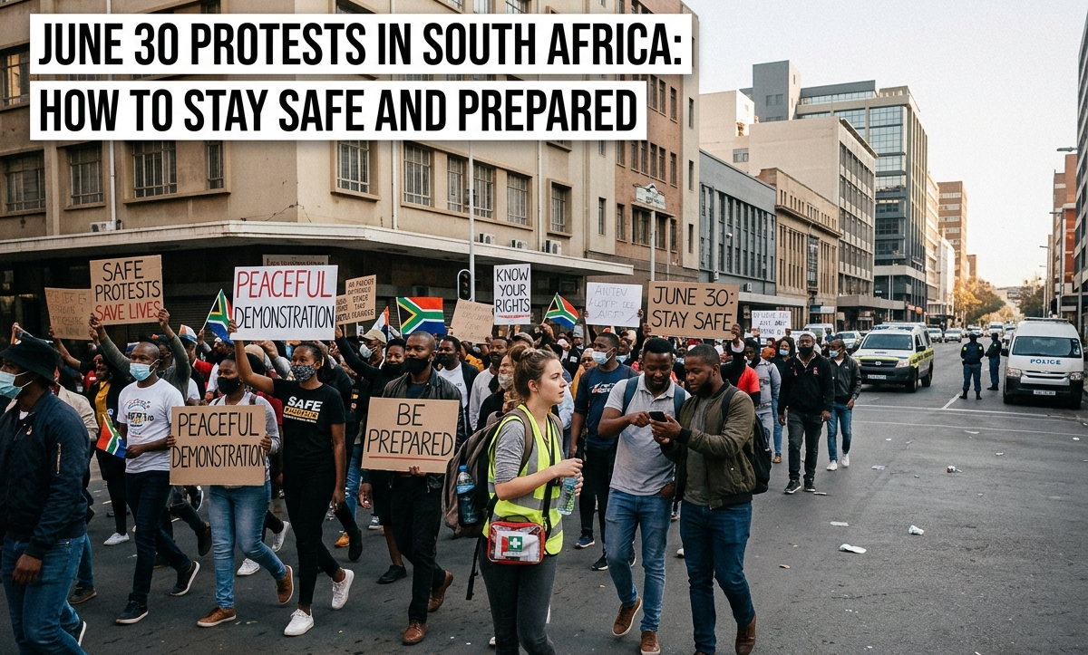 June 30 Protests in South Africa: How to Stay Safe and Prepared 3 June 30 Protests in South Africa: How to Stay Safe and Prepared