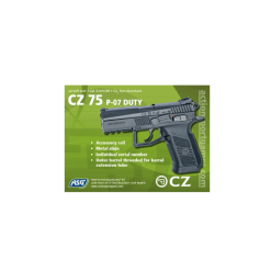 Asg CZ 75 P-07 Duty CO2 Airsoft Pistol Non Blowback 6mm 16718