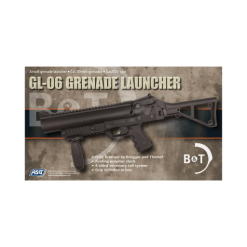 Asg B&T GL-06 Gas Airsoft Grenade Launcher Black 40mm 17002