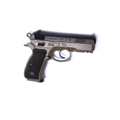 Asg CZ 75 D Compact Spring Airsoft Pistol Dual Tone FDE 6mm 18603