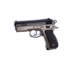 Asg CZ 75 D Compact Spring Airsoft Pistol Dual Tone FDE 6mm 18603