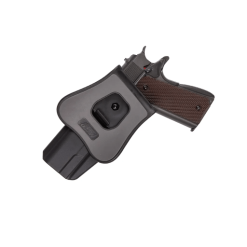 Strike Systems 1911 Tactical Quick Release Airsoft Holster Polymer Black M1911 Series 19320