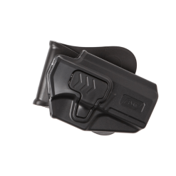 Asg Strike Systems CZ P-10 C Tactical Quick Release Airsoft Holster Polymer Black 19789