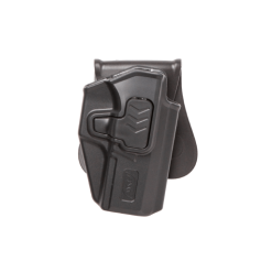 Asg Strike Systems CZ P-10 C Tactical Quick Release Airsoft Holster Polymer Black 19789