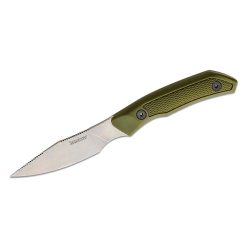 Kershaw Deschutes Caper Fixed Blade Knife – D2 Steel – Olive Handle (K1882)