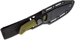 Kershaw Deschutes Caper Fixed Blade Knife – D2 Steel – Olive Handle (K1882)