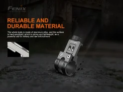 Fenix ALG-15 Tactical Flashlight Rail Mount Picatinny