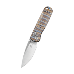 Bestechman Sprite BMK21C Flamed Titanium Handle Folding Knife