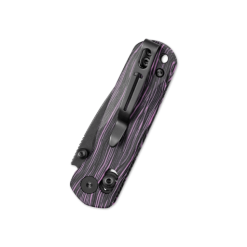 Bestechman Sprite BMK21E Black & Purple G10 Handle Folding Knife