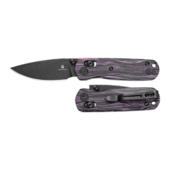 Bestechman Sprite BMK21E Black & Purple G10 Handle Folding Knife