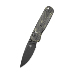 Bestechman Sprite BMK21F Black & Green G10 Handle Folding Knife