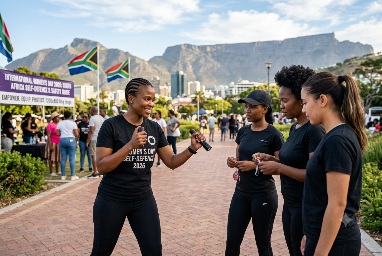 Women's Day Self-Defence Guide 2026: How to Choose the Right Personal Safety Gear in South Africa 1 Women's Day Self-Defence Guide 2026: How to Choose the Right Personal Safety Gear in South Africa
