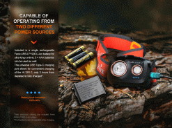 Fenix HL32R-T Black Trail Running Headlamp 800 Lumens