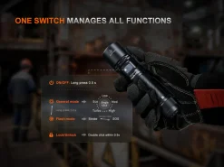 Fenix C5 Pro Rechargeable Industrial Flashlight