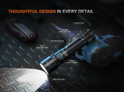 Fenix C5 Pro Rechargeable Industrial Flashlight