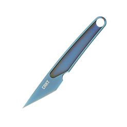 CRKT HangTi Blue Titanium Neck Knife (7065)