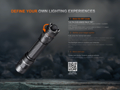 Fenix PD45R ACE Rechargeable Tactical Flashlight 3200 Lumens