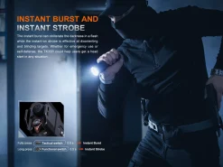 Fenix TK35R Rechargeable Tactical Flashlight 5800 Lumens