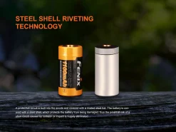 Fenix ARB-L18-1100 Rechargeable 18350 Li-ion Battery – 1100mAh