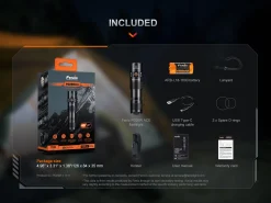 Fenix PD26R Ace Rechargeable Tactical Flashlight